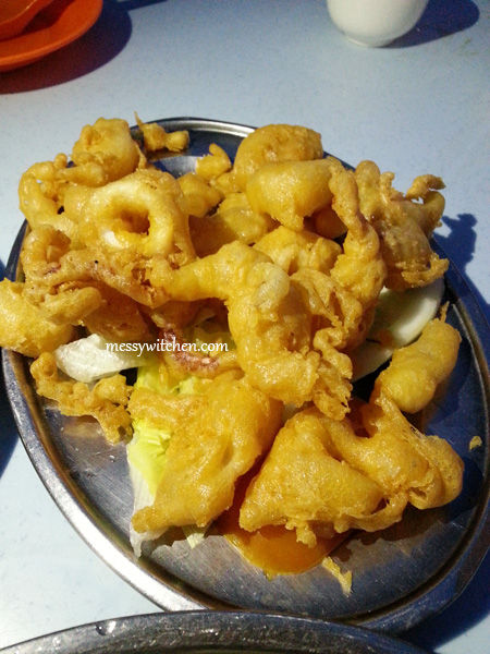 Deep Fried Squid @ Boston Baru Restaurant, Klang